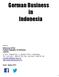 German Business in Indonesia