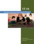 15-16. Distance Education Placement Package. Early Childhood Education Centre for Continuing and Online Learning Algonquin College