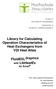 Library for Calculating Operation Characteristics of Heat Exchangers from VDI Heat Atlas