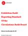 Exhibition Audit Reporting Standard Of the Circulations Audit Board