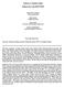Predatory or Sunshine Trading? Evidence from Crude Oil ETF Rolls* Hendrik Bessembinder University of Utah. Allen Carrion Lehigh University