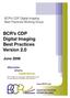 BCR s CDP Digital Imaging Best Practices Version 2.0