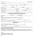 WORKERS COMPENSATION INTAKE FORM