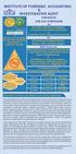 INSTITUTE OF FORENSIC ACCOUNTING A INVESTIGATIVE AUDIT