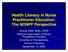 Health Literacy in Nurse Practitioner Education: The NONPF Perspective