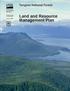 Land and Resource Management Plan