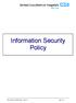 Policy Number: ULH-IM&T-ISP01 Version 3.0 Page 1 of 25
