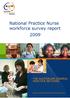 2009 National Practice Nurse Workforce Survey Report Page 1