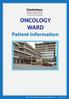 Oncology Ward Care