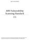 AHS Vulnerability Scanning Standard
