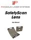 SafetyScan Lens. User Manual