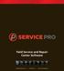 Field Service and Repair Center Software