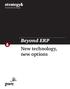 Beyond ERP New technology, new options