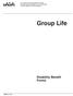 Group Life. Disability Benefit Forms