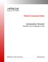Hitachi Command Suite. Automation Director. Installation and Configuration Guide MK-92HC204-00