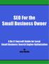 Local SEO for the Small Business Owner 2011