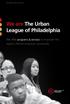 We are The Urban League of Philadelphia.