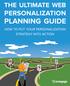 THE ULTIMATE WEB PERSONALIZATION PLANNING GUIDE