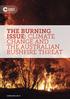 THE BURNING ISSUE: CLIMATE CHANGE AND THE AUSTRALIAN BUSHFIRE THREAT