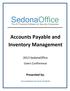Accounts Payable and Inventory Management