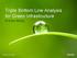Triple Bottom Line Analysis for Green Infrastructure A Case Study 2012 ARCADIS