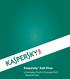 How To Write A Test Drive For Kaspersky Anti Virus 6.0 For Windows Server (For Windows)