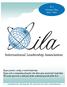 ILA Strategic Plan 2012 2017