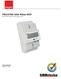 PRO370D 65A Mbus MID DIN rail three phase four wire energy meter. User manual Version 1.03