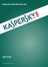 Kaspersky Small Office Security USER GUIDE