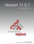 Version 11.0.1. End User Help Files. GroupLink Corporation 2015 GroupLink Corporation. All rights reserved