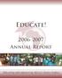 Educate! 2006-2007 Annual Report