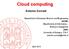 Cloud computing. Antonio Corradi