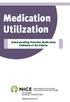 Medication Utilization. Understanding Potential Medication Problems of the Elderly