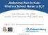 Abdominal Pain in Kids: What s a School Nurse to Do?