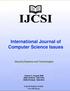 International Journal of Computer Science Issues