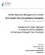 NCQA Medicaid Managed Care Toolkit 2013 Health Plan Accreditation Standards