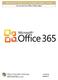 MICROSOFT OFFICE 365 EXCHANGE ONLINE CLOUD