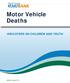Motor Vehicle Deaths Updated: August 2014