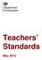 Teachers Standards May 2012