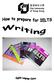 How to prepare for IELTS Writing