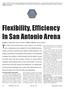 Flexibility, Efficiency In San Antonio Arena