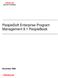 PeopleSoft Enterprise Program Management 9.1 PeopleBook