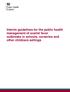 Interim guidelines for the public health management of scarlet fever outbreaks in schools, nurseries and other childcare settings