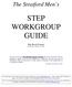 STEP WORKGROUP GUIDE