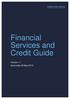 Financial Services and Credit Guide