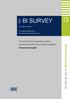 BI SURVEY. The world s largest survey of business intelligence software users