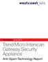 Test Report June 2007. Trend Micro Interscan Gateway Security Appliance. Anti-Spam Technology Report
