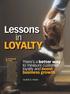 In 50 Words Or Less Accelerating business growth depends on effectively measuring the three facets of customer loyalty related to retention,