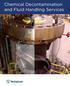 Chemical Decontamination and Fluid Handling Services