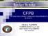 CFPB THE NEW DISCLOSURE FORMS AND REQUIREMENTS BE READY!!